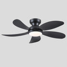 Graceshire contemporary ceiling fan - blackBlushlighting