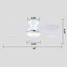Graceshire contemporary ceiling fan - Blushlighting