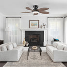 Graceshire contemporary ceiling fan - Blushlighting