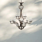 Grand 12 Light Chandelier - Blushlighting