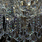 Grand Imperial Crystal Palace Chandelier for Mansion/Hotel Lobby/Banquet Hall - 54 Lights/D63"*H72.8"(D160cm*H185cm)/100kgWarm LightBlushlighting