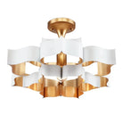 Grand Lotus Large Black Chandelier - Blushlighting