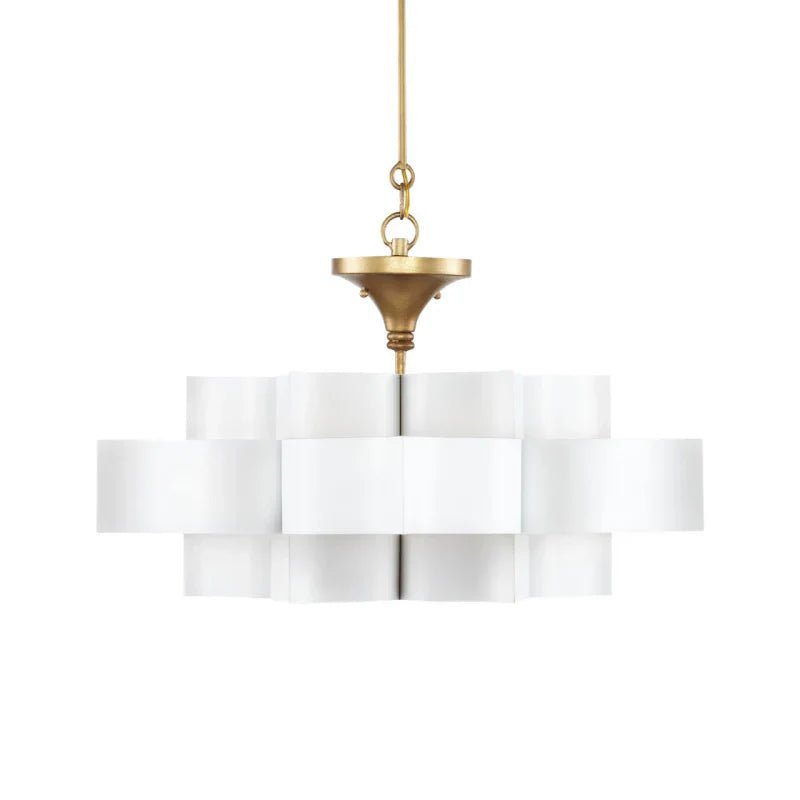 Grand Lotus Large Black Chandelier - Blushlighting