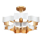 Grand Lotus Large Black Chandelier - Blushlighting