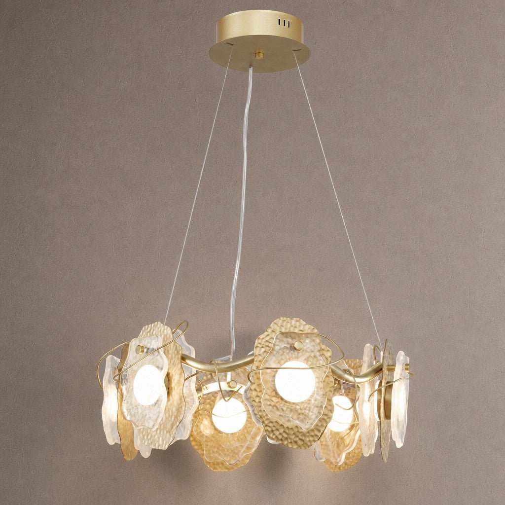 Grape Modern Chandelier For Dining Room - Ø32.7" × H9.4" (Ø83 × H24 cm)Blushlighting