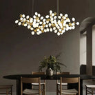 Grapes Horizontal Branch Chandelier - 39.4" L X 15.7" W X19.7" HBlushlighting