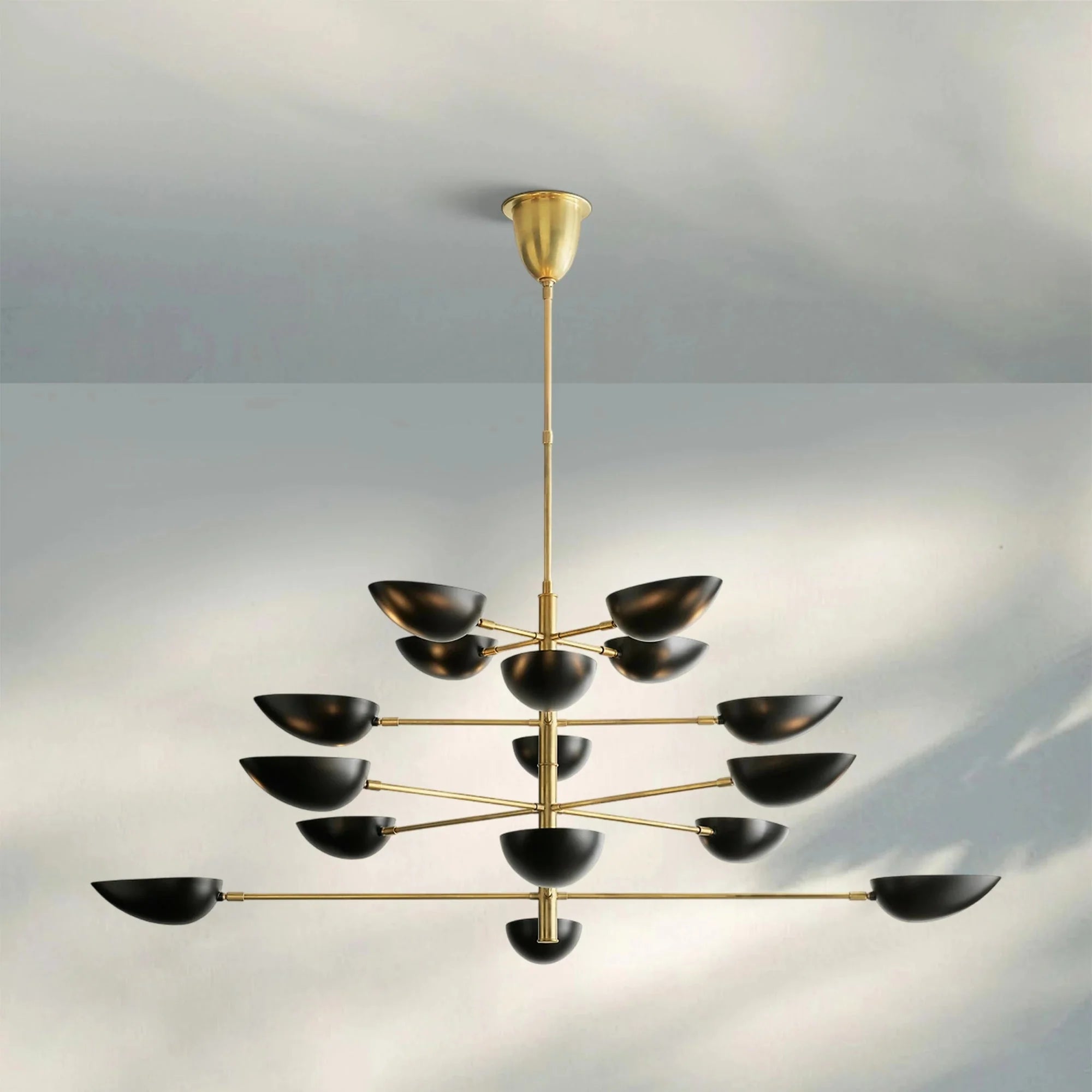 Graphica Chandelier 38" 73'' - Blushlighting