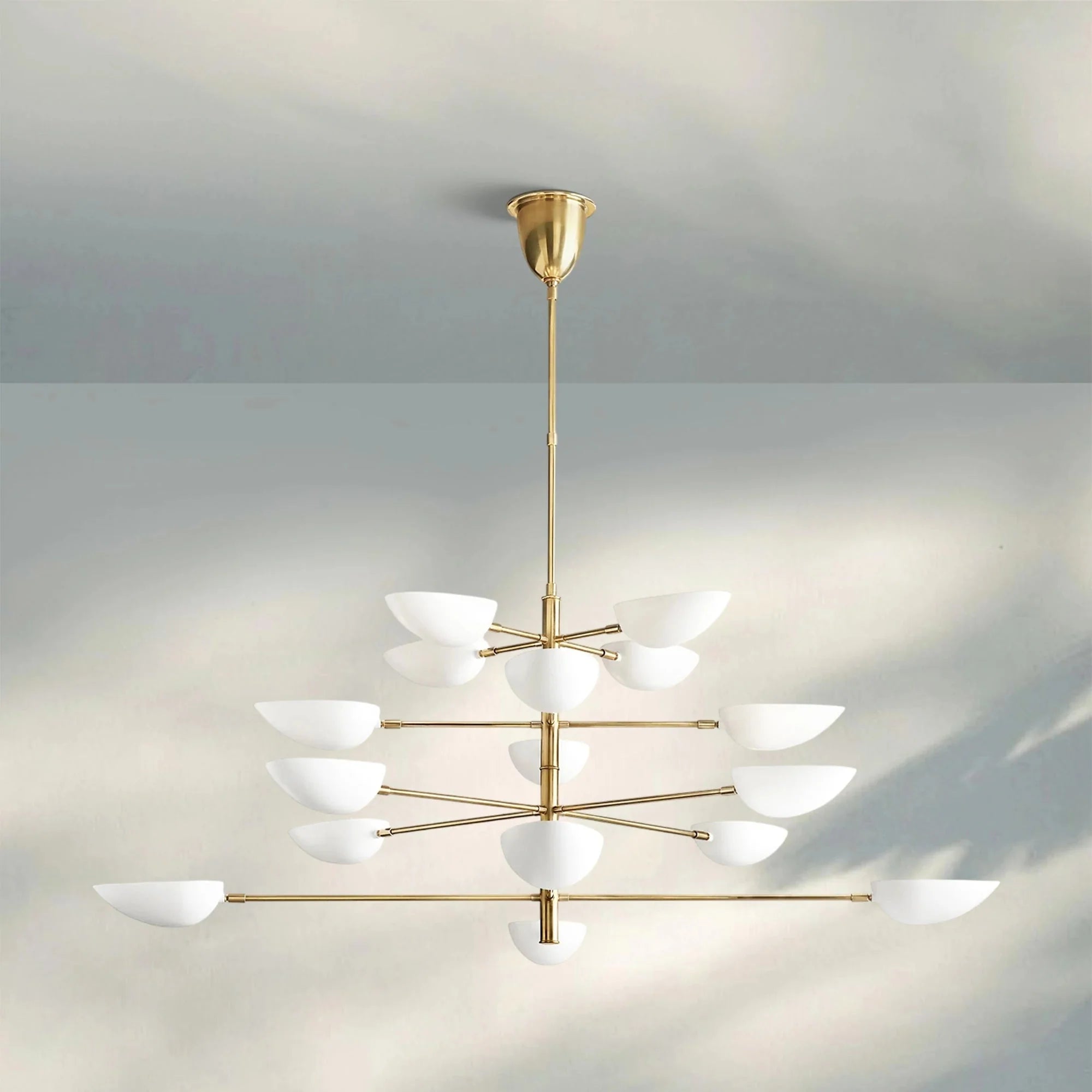 Graphica Chandelier 38" 73'' - Blushlighting
