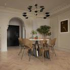 Graphica Chandelier 38" 73'' - Blushlighting