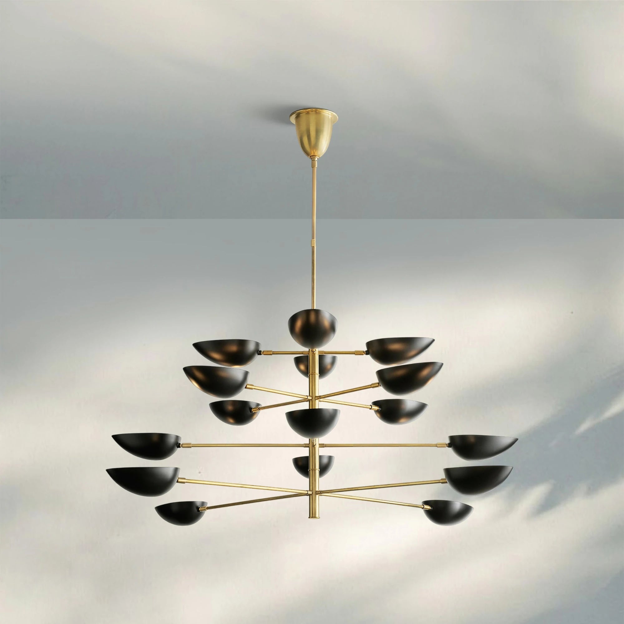 Graphica Chandelier 38" 73'' - Blushlighting