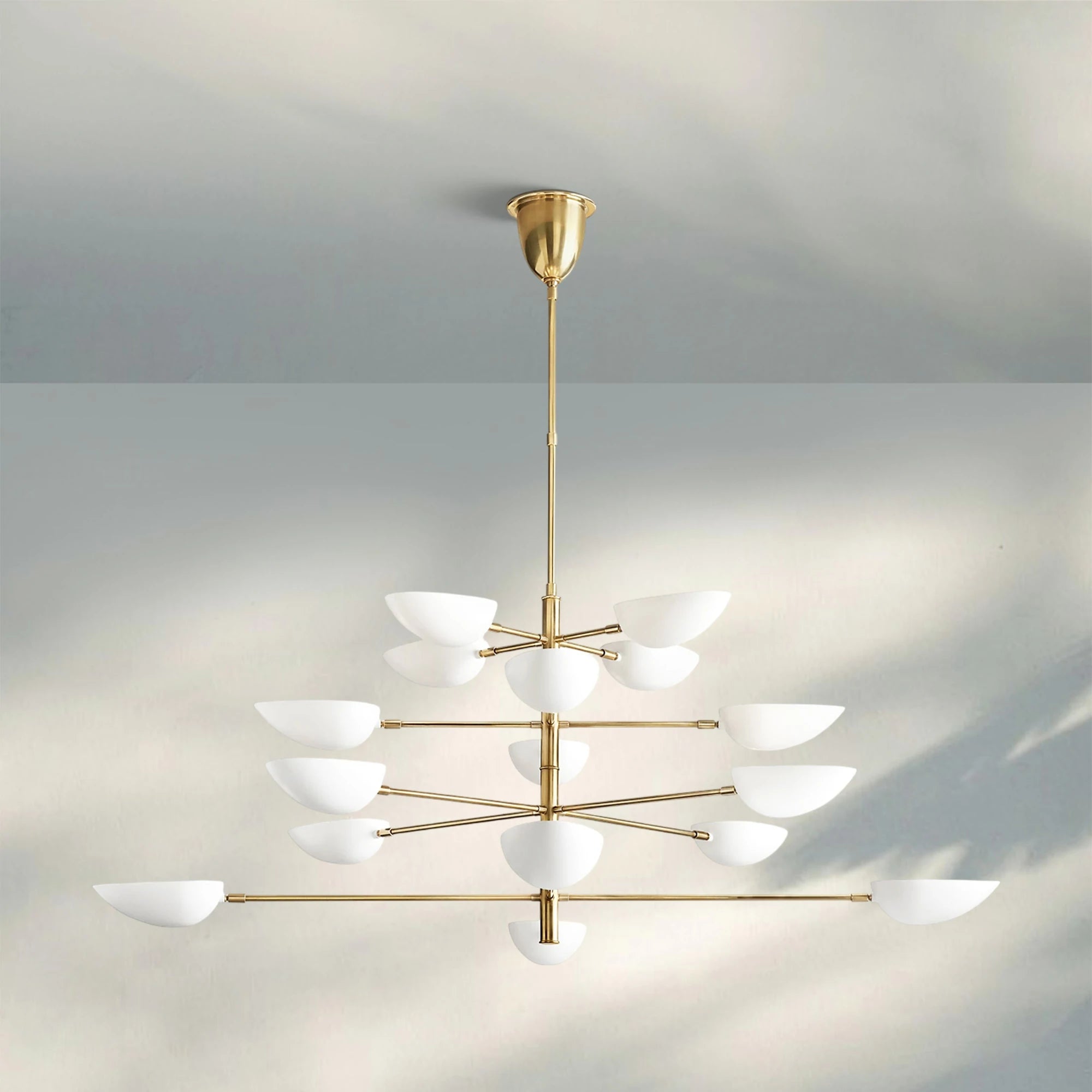 Graphica Chandelier 38" 73'' - Blushlighting