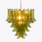 Green Petalo Murano Chandelier - Blushlighting