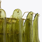 Green Petalo Murano Chandelier - Blushlighting