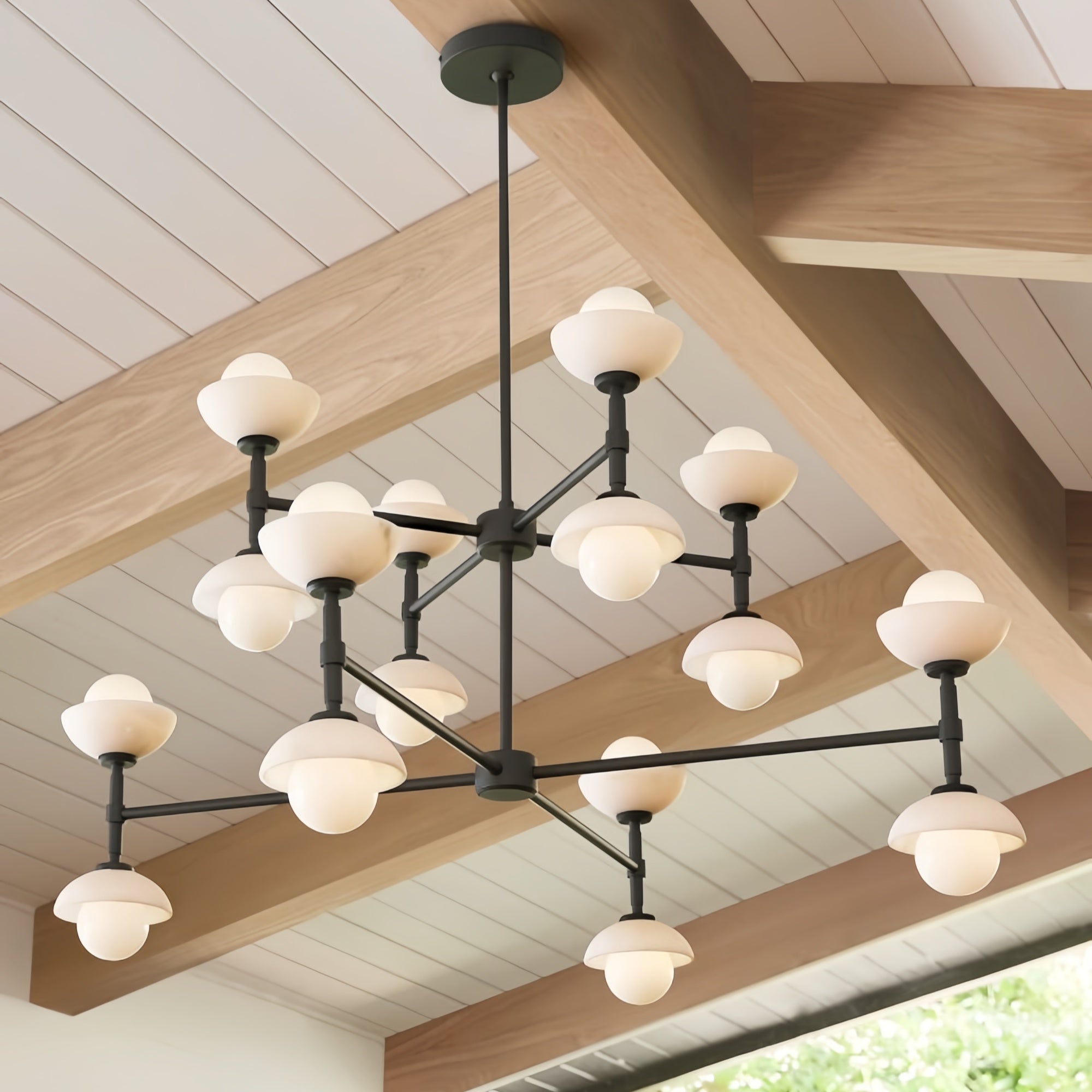 Greenwich Double Tier Chandelier-Chandelier-