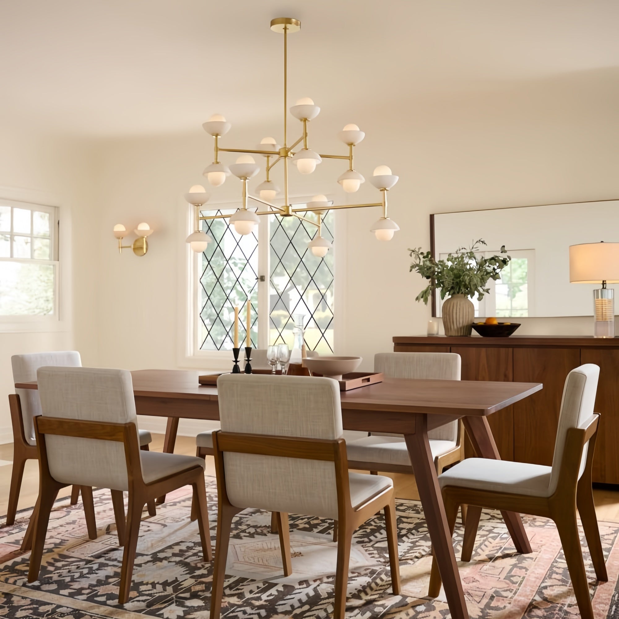 Greenwich Double Tier Chandelier-Chandelier-