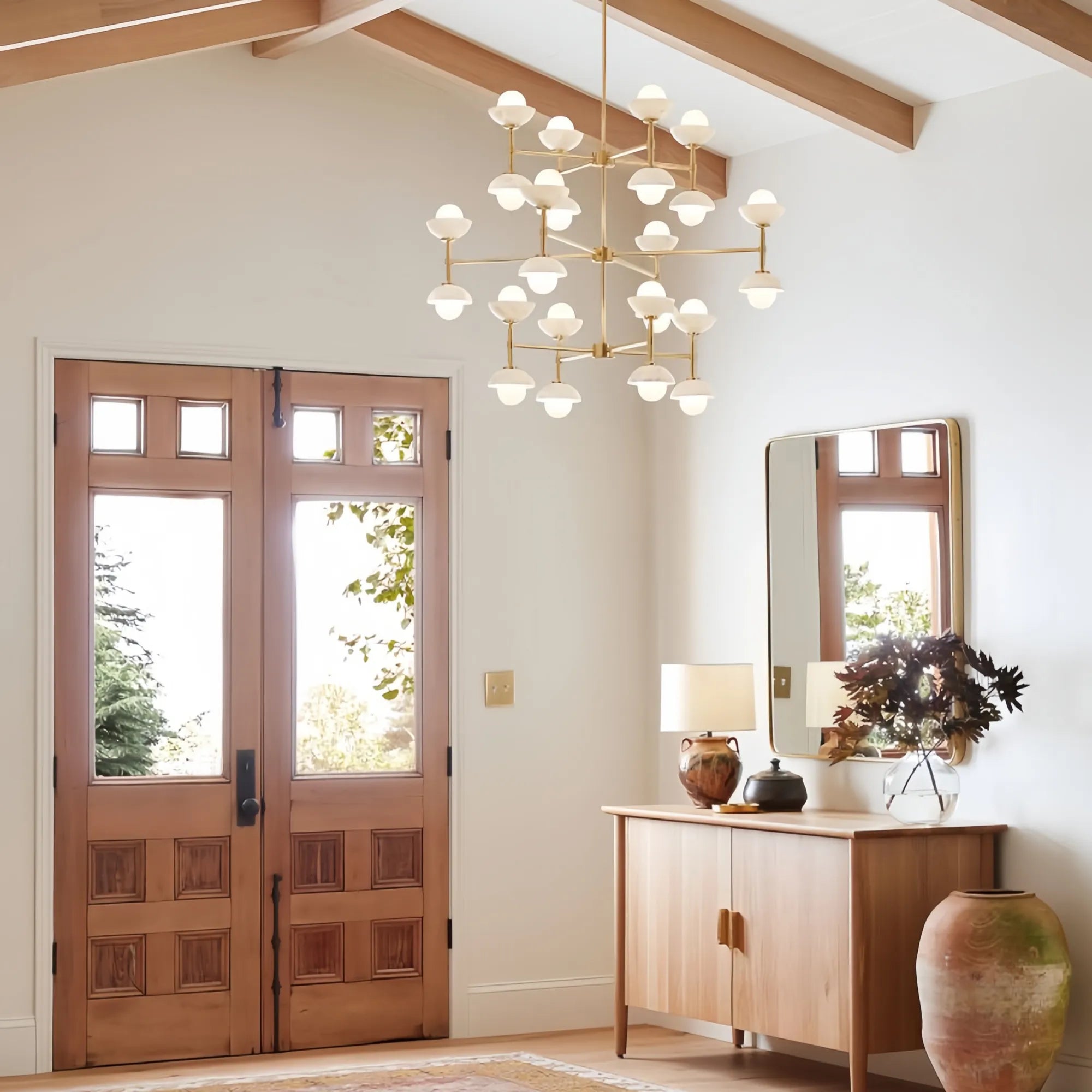 Greenwich Triple Tier Chandelier-Chandelier-