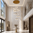 Guilin Landscape Modern Sculptural Ring Chandelier - Blushlighting