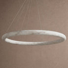Halima Halo Alabaster Chandelier - 60"Blushlighting