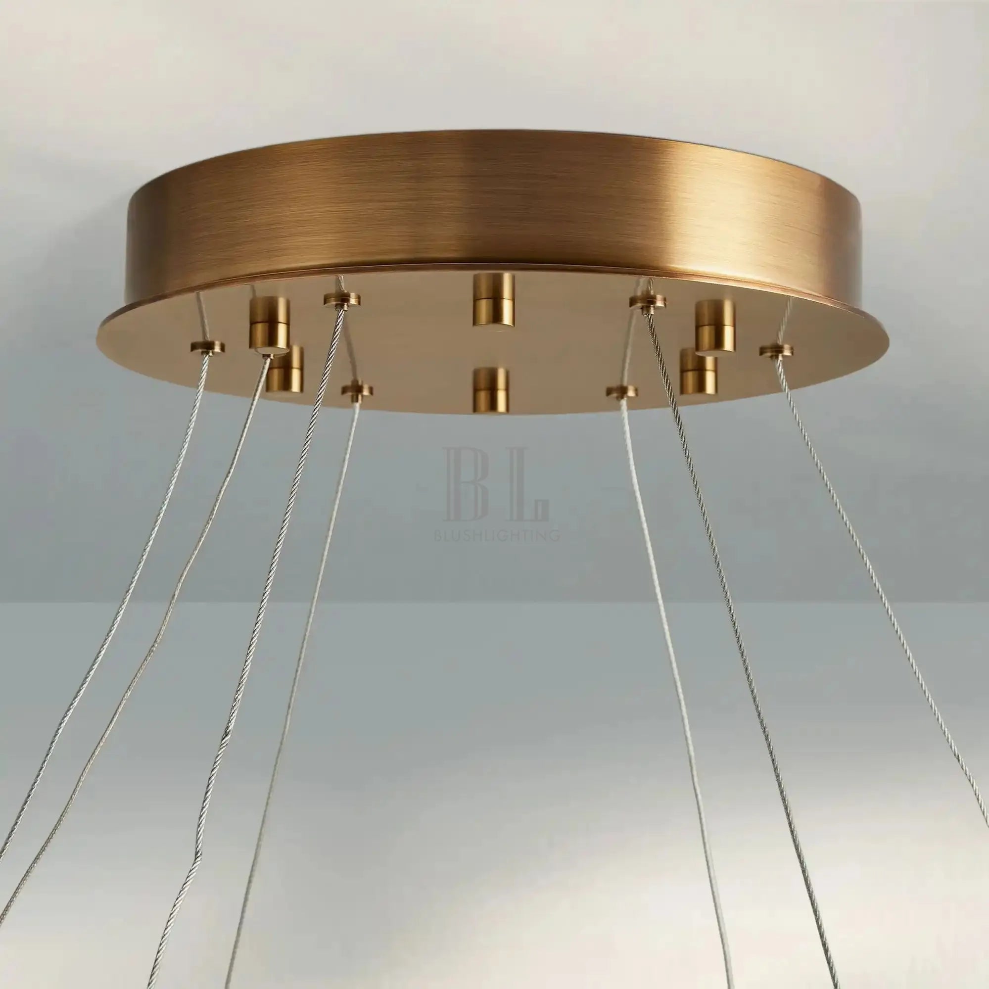 Halima Halo Chandelier - Blushlighting