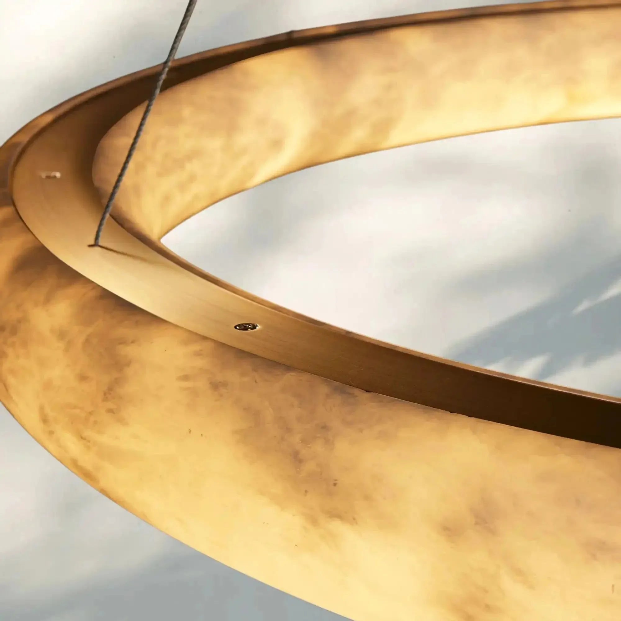 Halima Halo Chandelier - Blushlighting