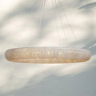 Halo Crystal Round Chandelier 32" 41" 60"-60”-Clear-