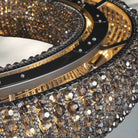 Halo Crystal Round Chandelier 32" 41" 60"-Blushlighting