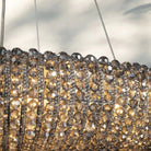 Halo Crystal Round Chandelier 32" 41" 60"-Blushlighting