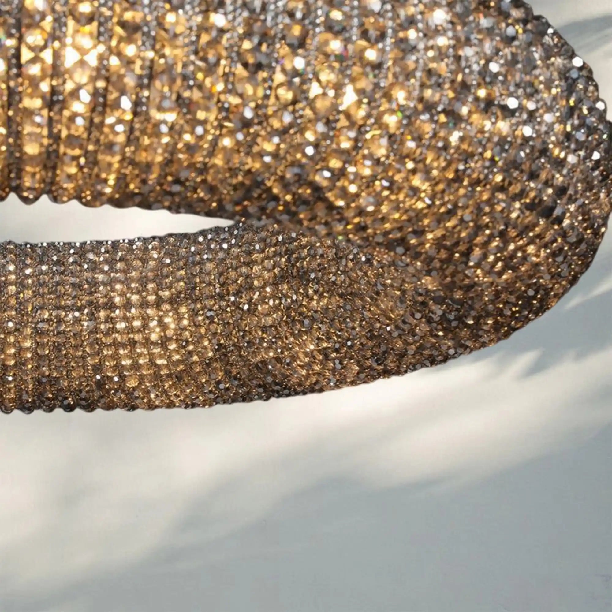 Halo Crystal Round Chandelier 32" 41" 60"-Blushlighting