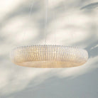 Halo Crystal Round Chandelier 32" 41" 60"-32”-Clear-