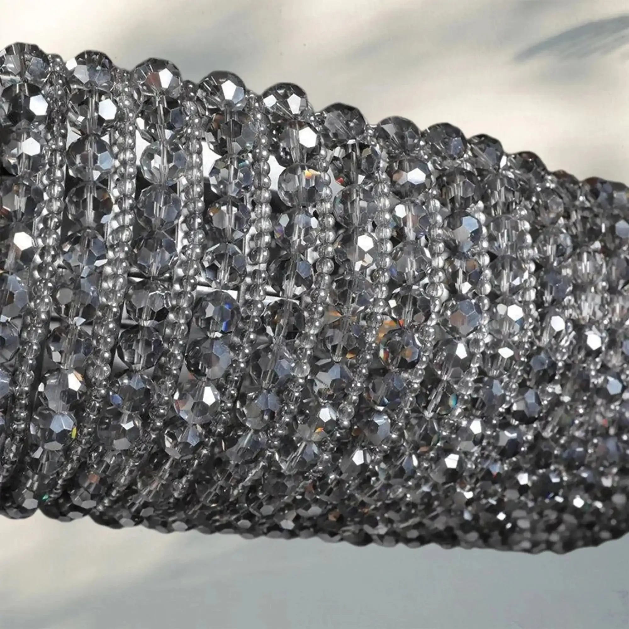 Halo Crystal Round Chandelier 32" 41" 60"-Blushlighting