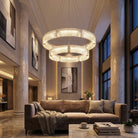 Halo Modern Living Room Chandelier - Blushlighting