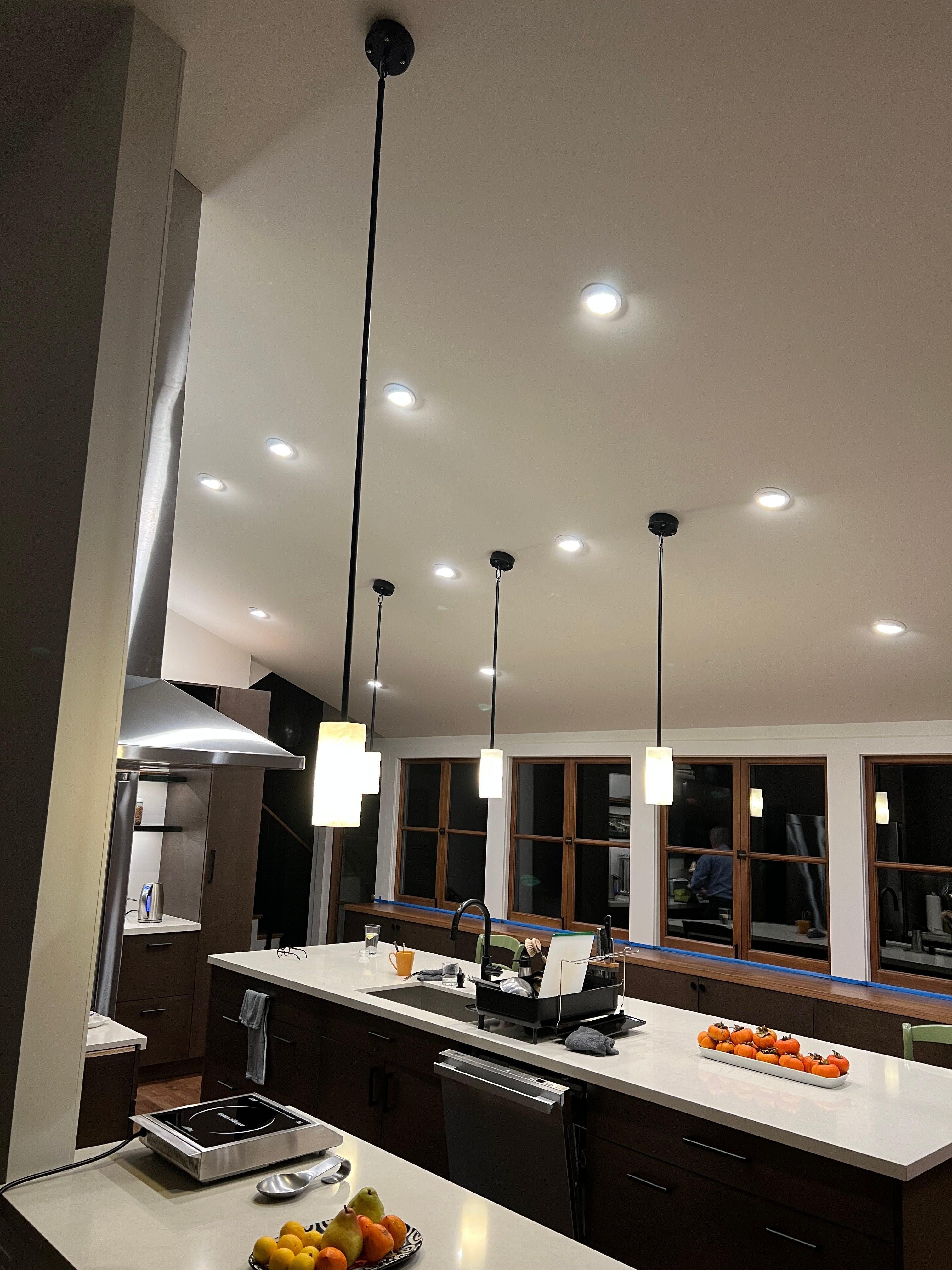 Hand Carved Alabaster Pendent