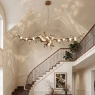 Handcrafted Sculptural Floral Branch Chandelier by Blushlighting