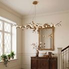 Handcrafted Sculptural Floral Branch Chandelier by Blushlighting