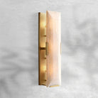 Harlew Calcite Linear Sconce - Lacquered Burnished BrassBlushlighting