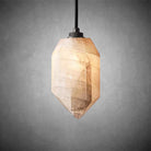 Harlew Calcite Pendant - Matte BlackBlushlighting