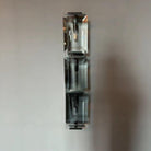 Harlew Crystal Triple Wall Lamp - Polished Stainless SteelBlushlighting