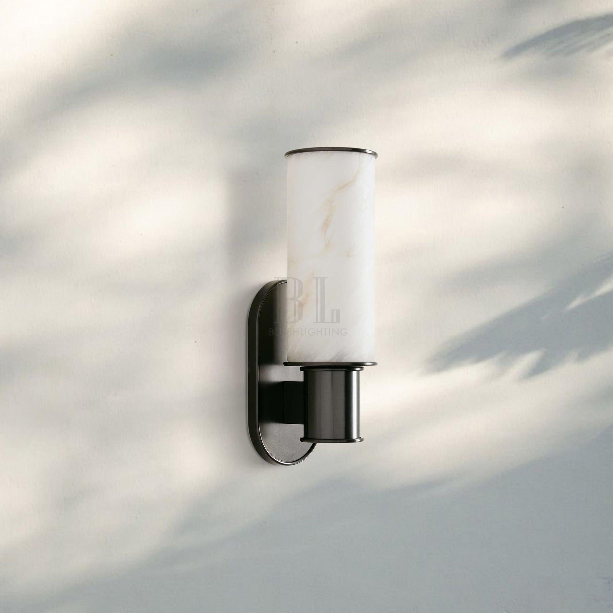 Harline Alabaster Wall Sconce-