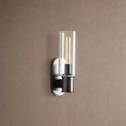 Harline Clear Glass Wall Sconce - BrassBlushlighting