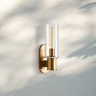 Harline Clear Glass Wall Sconce-