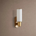 Harline Milk Glass Wall Sconce - BrassBlushlighting