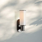 Harline Milk Glass Wall Sconce-Bronze-