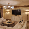 Hoden Modern Crystal Round Chandelier For Living Room, Luxury Chandelier