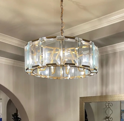 Harlew Crystal Round Chandelier 19''31''43''60''