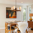 Hasting 4-Light Cross Chandelier-