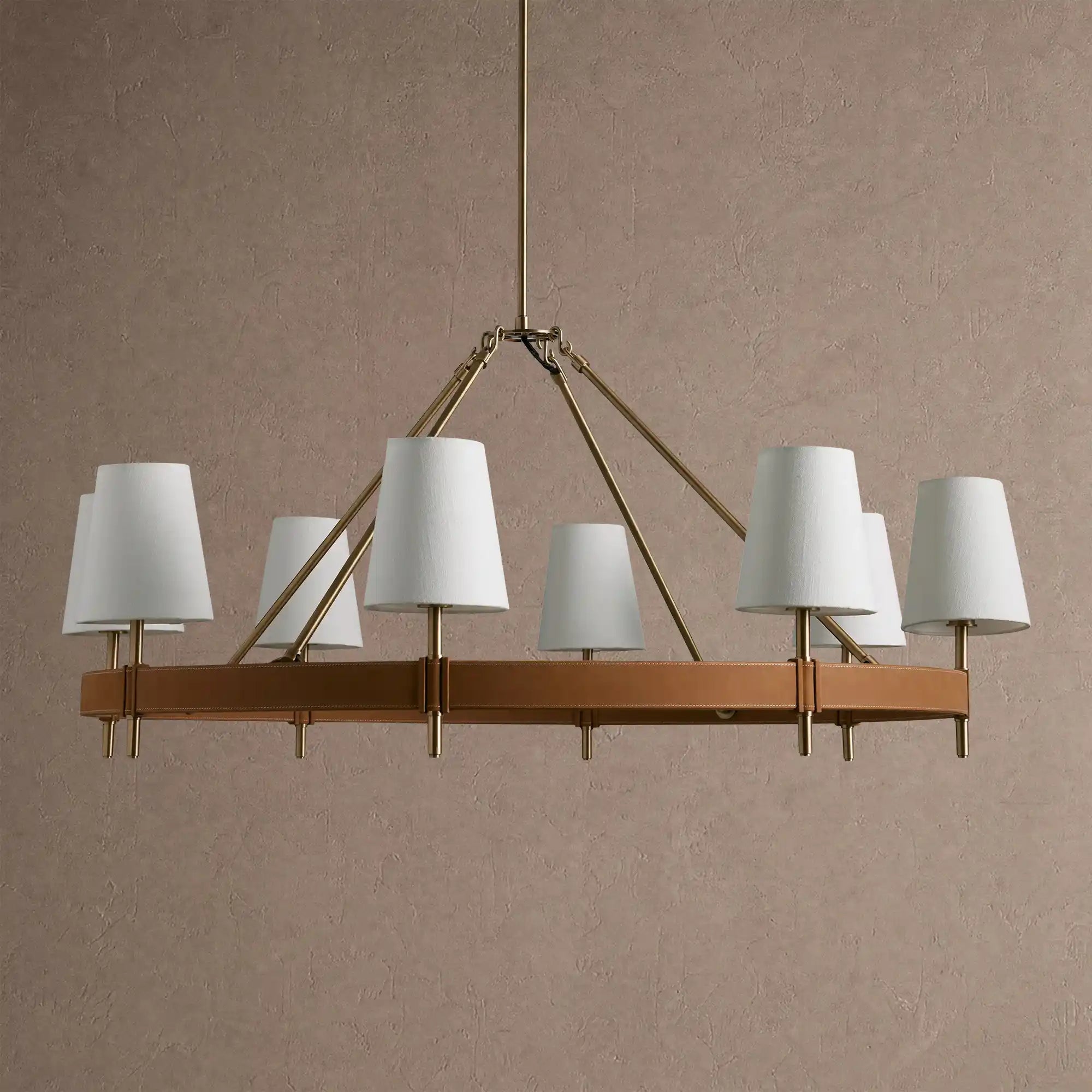 Hasting Round Chandelier 6/8/10-Light - 10-LightBlushlighting