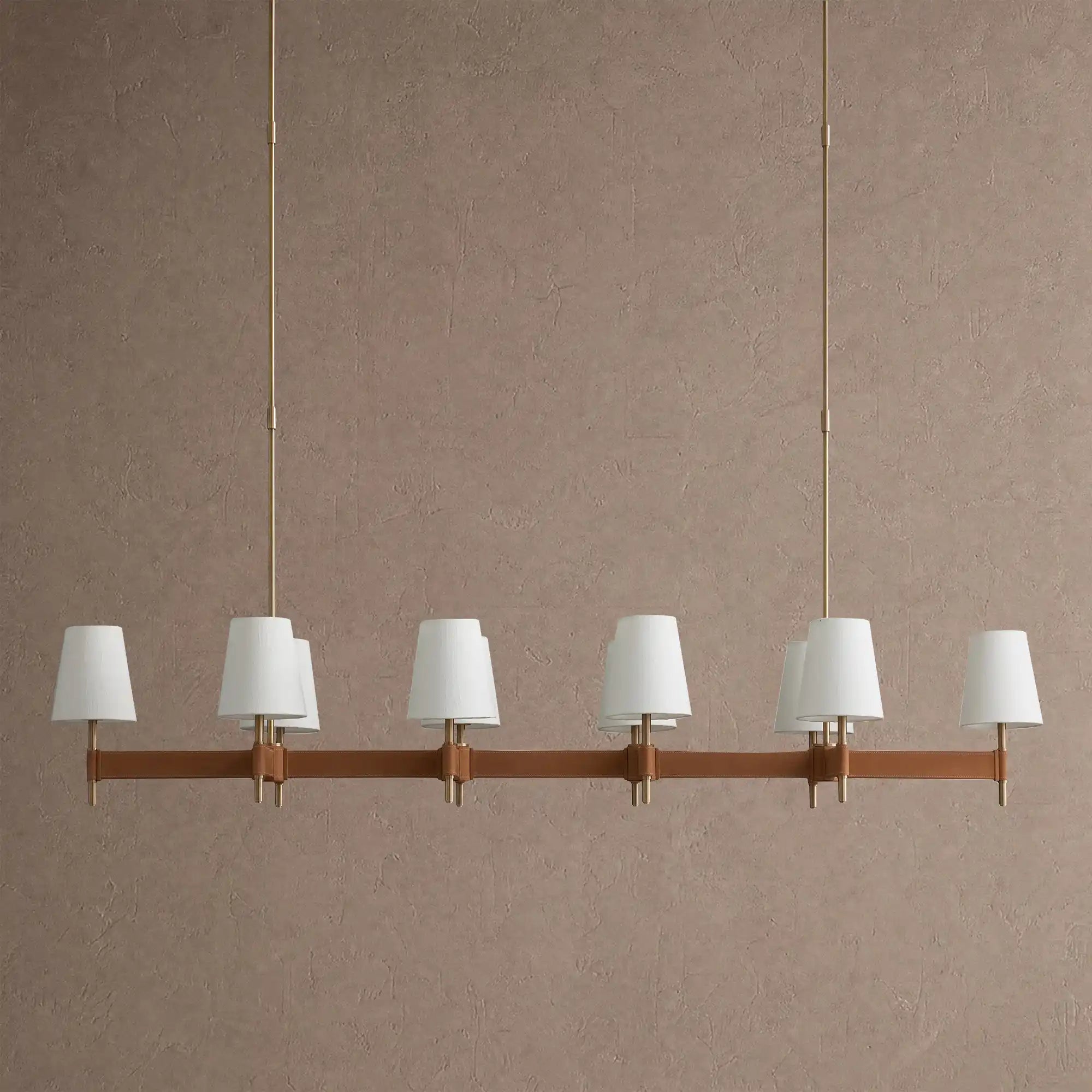 Hastings Linear Chandelier 6/8/10-Light - 10-LightBlushlighting