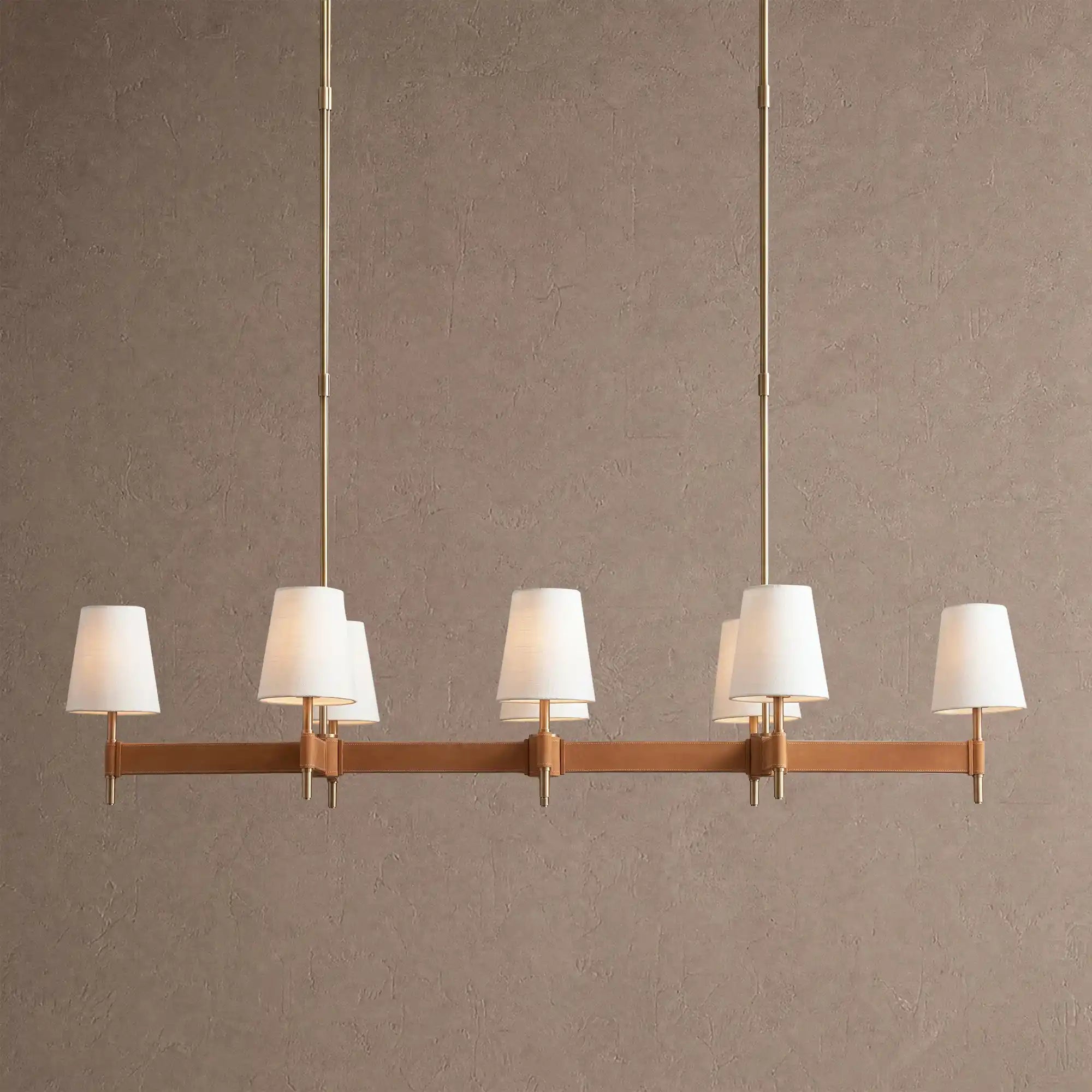 Hastings Linear Chandelier 6/8/10-Light - 8-LightBlushlighting