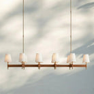 Hastings Linear Chandelier 6/8/10 - Light - 10 - LightBlushlighting