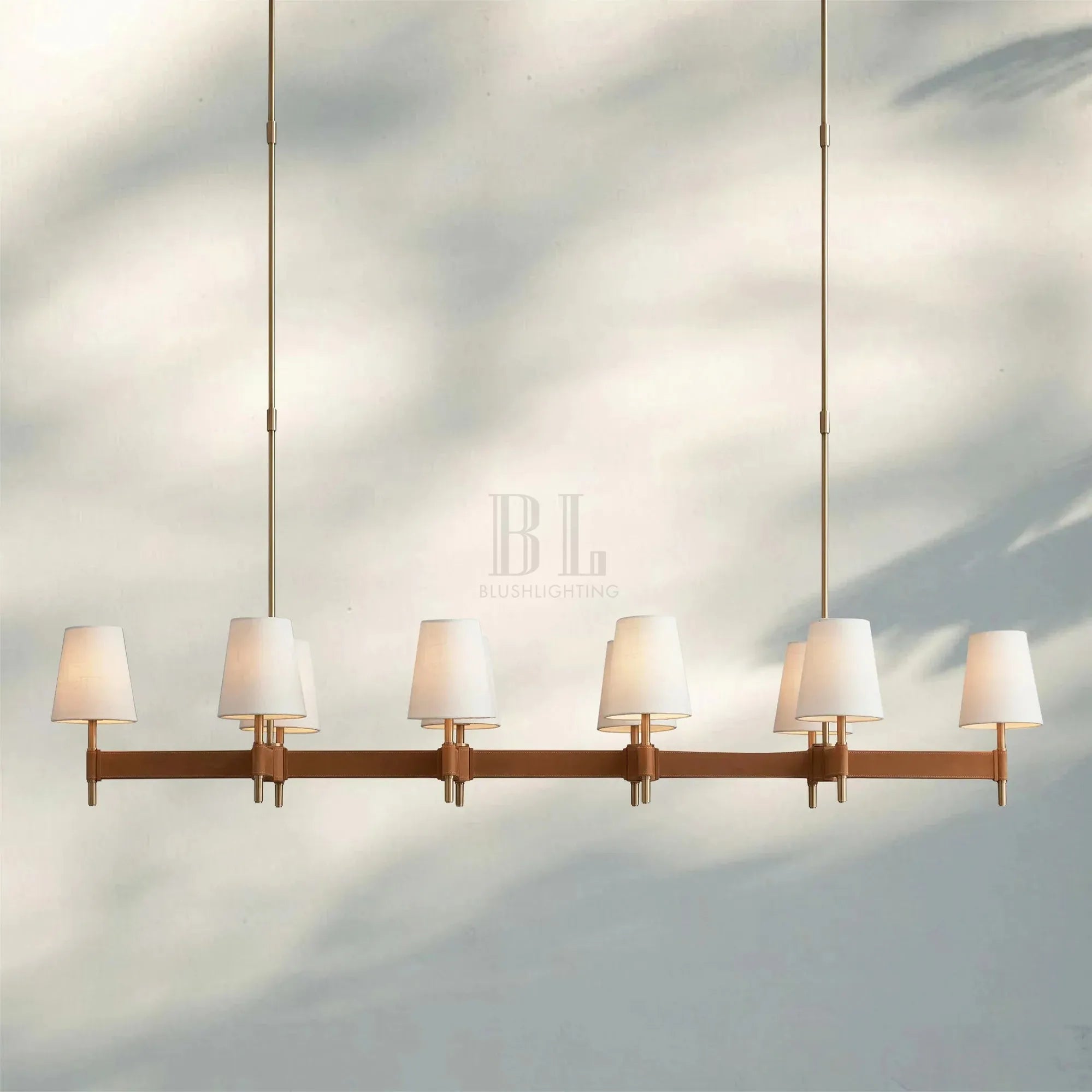 Hastings Linear Chandelier 6/8/10-Light-10-Light-